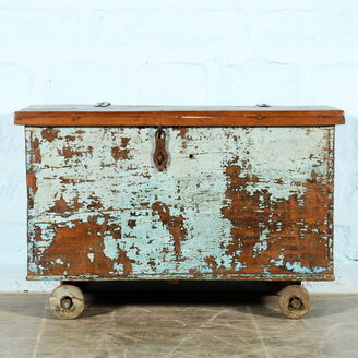 Kist groen patina