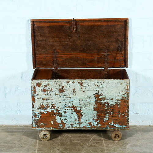 Kist groen patina