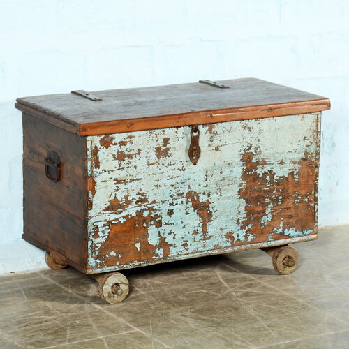 Kist groen patina