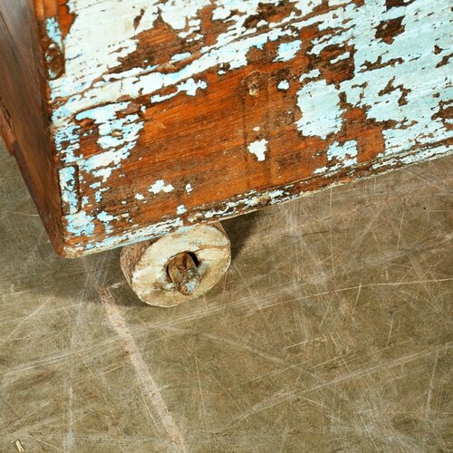 Kist groen patina