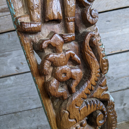 Balkonsteun bracket blauw