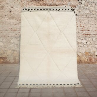 Beni Ourain wit 260 x 180 cm