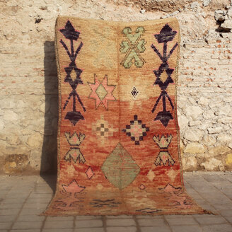 Vintage Berber tapijt 130 x 310