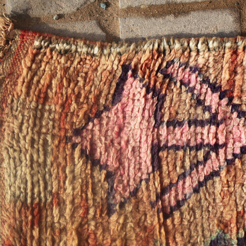 Vintage Berber tapijt 130 x 310