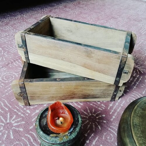 Houten steenmal uit India