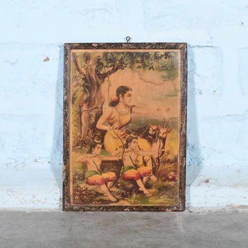 Vintage Hindu poster 23