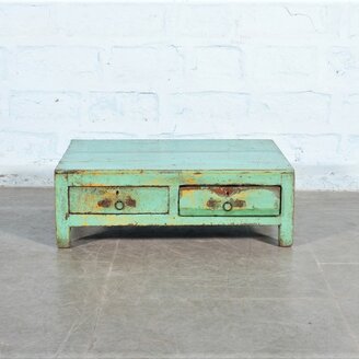 Salontafel turquoise
