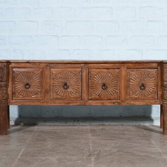 Lade dressoir houtsnijwerk
