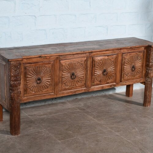 Lade dressoir houtsnijwerk