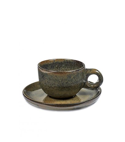 Surface cup and plate Surface cup and plate