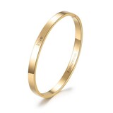Exclusive Bangle Love Gold 6mm Exclusive Bangle Love Gold 6mm