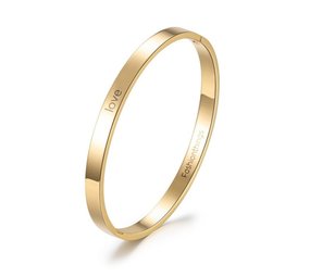 Exclusive Bangle Love Gold 6mm