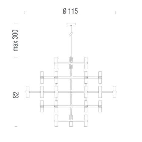 Access Crown Major chandelier Access Crown Major chandelier