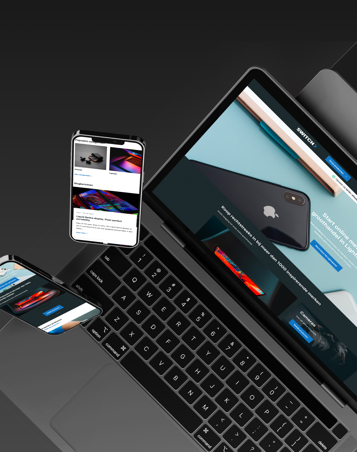 Theme Switch komt in 3 versies: B2B, B2C, D2C