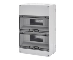 DIN Behuizing 2x12 Modules IP55