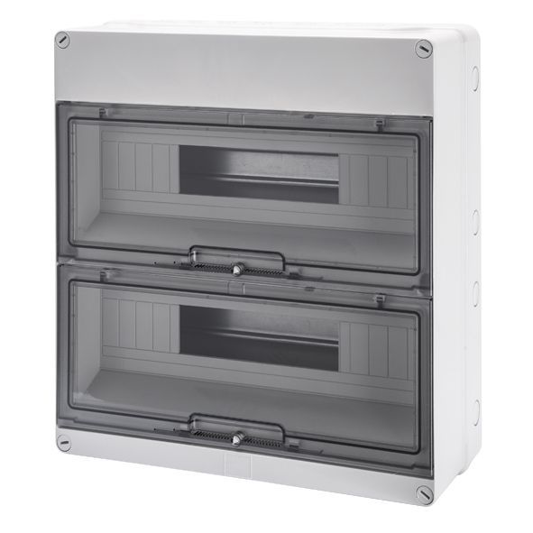 DIN Behuizing 2x18 Modules IP55