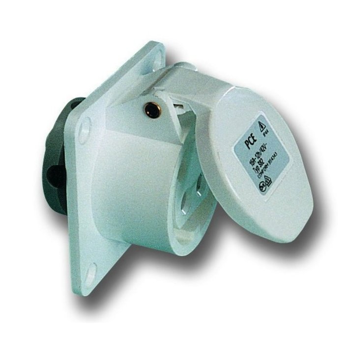 CEE inbouwdoos 42V 2/3Pol.