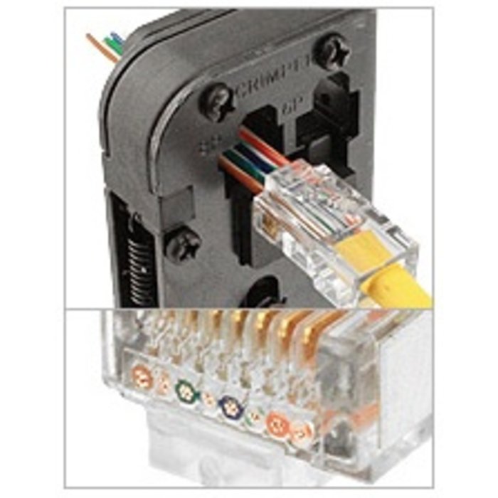 Krimptang tbv RJ45 8 Easy-fit.
