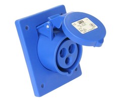 CEE Inbouwdoos 20º 16A 230V 3Pol.