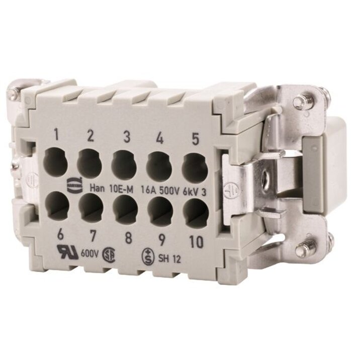 Multi 10 Polig Insert Crimp