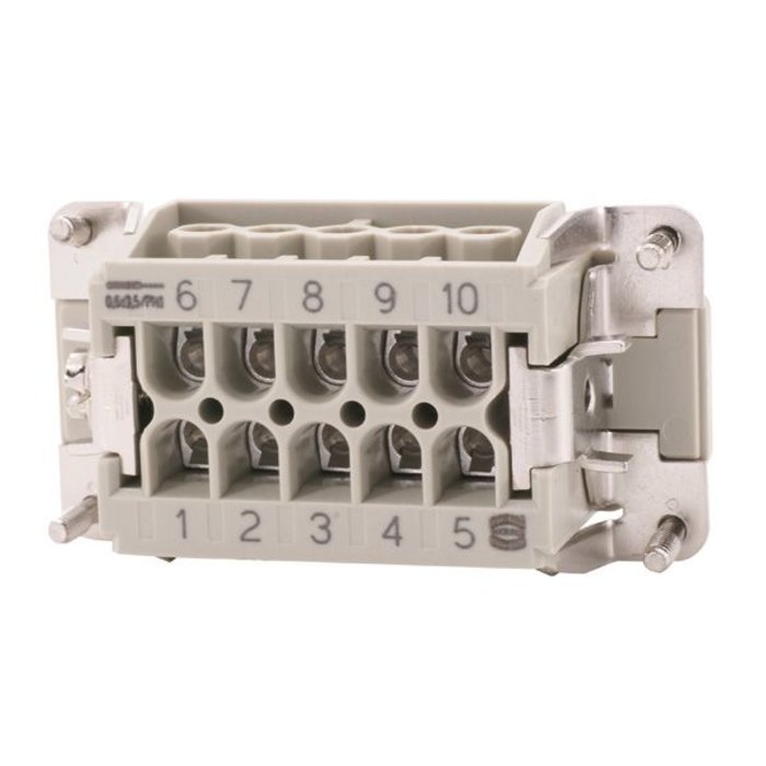 Multi 10 Polig Insert Schroef