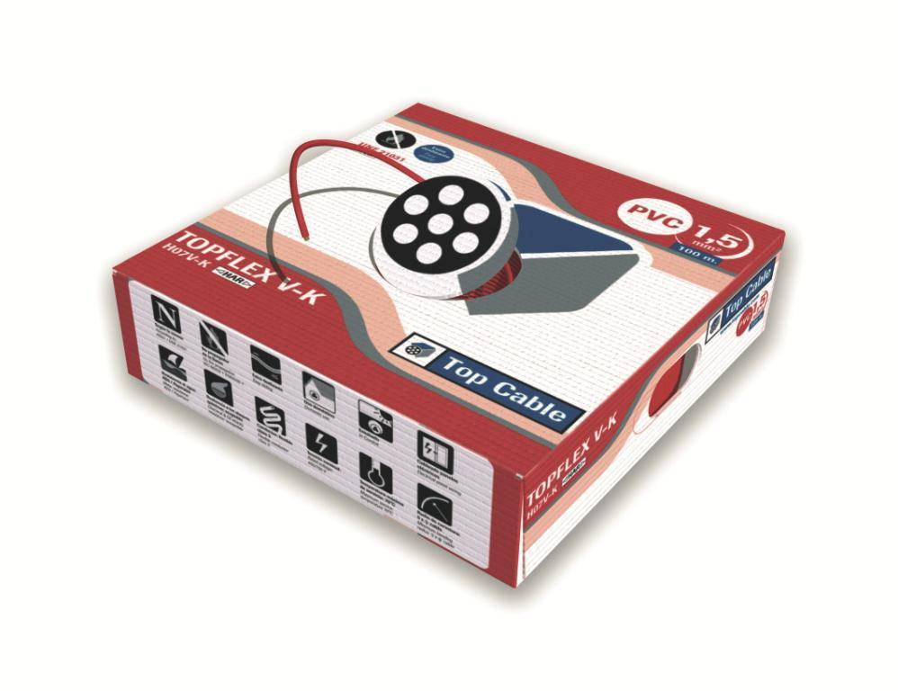 Aardkabel H07V2-K 4 mm² 100 meter.