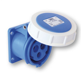 CEE inbouwdoos 125A 230V 3Pol.