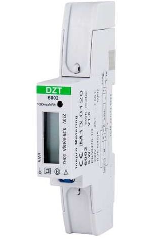 FDM KWH Meter DIN 1 Module LCD