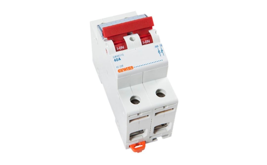 DIN Schakelaar 2/4 Polig