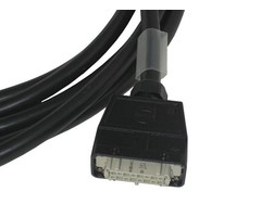 Multikabel zwart 19 x2,5mm² - recht