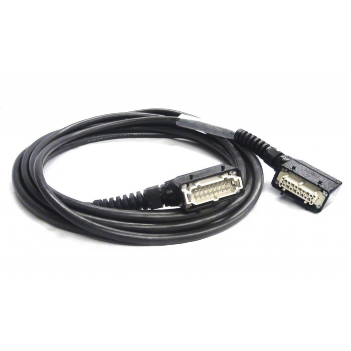 Multikabel zwart 19 x2,5mm² - recht