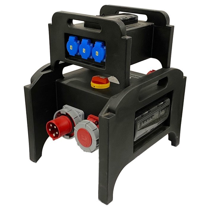 Verdeler 63A+door.->2x32 / 6x suco