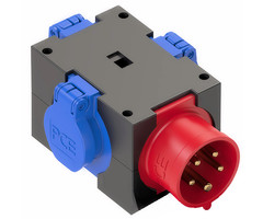 Verdeelblok CEE 16A400V5P - 3x Suco