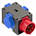 Verdeelblok CEE 16A400V5P - 3x Suco