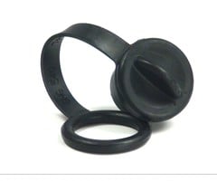 EX afsluitkap rubber tbv stekker 16A 42V 2/3Pol.