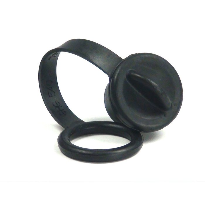 EX afsluitkap rubber tbv stekker 16A 42V 2/3Pol.