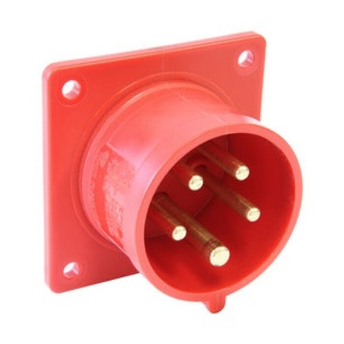 CEE app. stekker 32A 400V 5Pol.