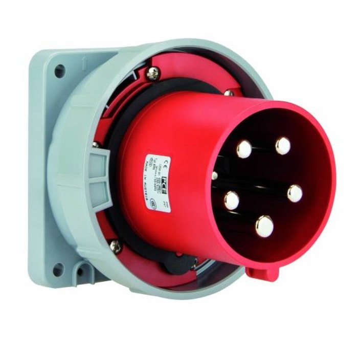 CEE app. stekker 125A 400V 5Pol.