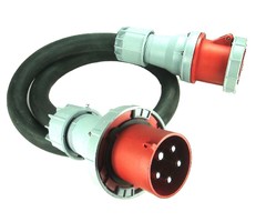 CEE 125 Amp. 400 volt Male/Female