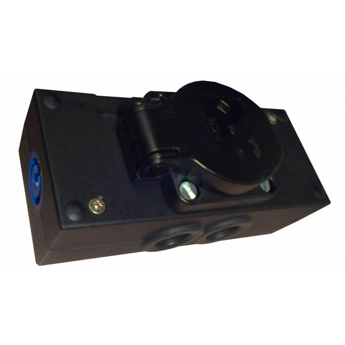 PowerCON Schuko verdeler.