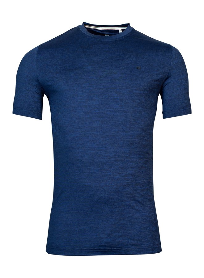 T-Shirt Blauw Technical Melange 315096 col 60