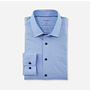 Overhemd Knitted 24/7 Modern-Fit Lichtblauw 1202 64 10