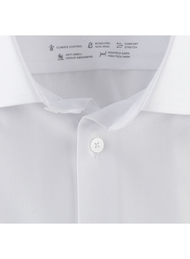 Overhemd Wit Modern Fit Climate Control Dynamic Flex 1230 24 00
