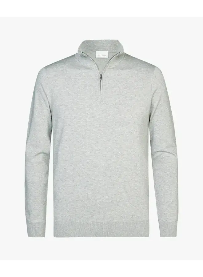 Luxe Half Zip Grey PPVJ10013E