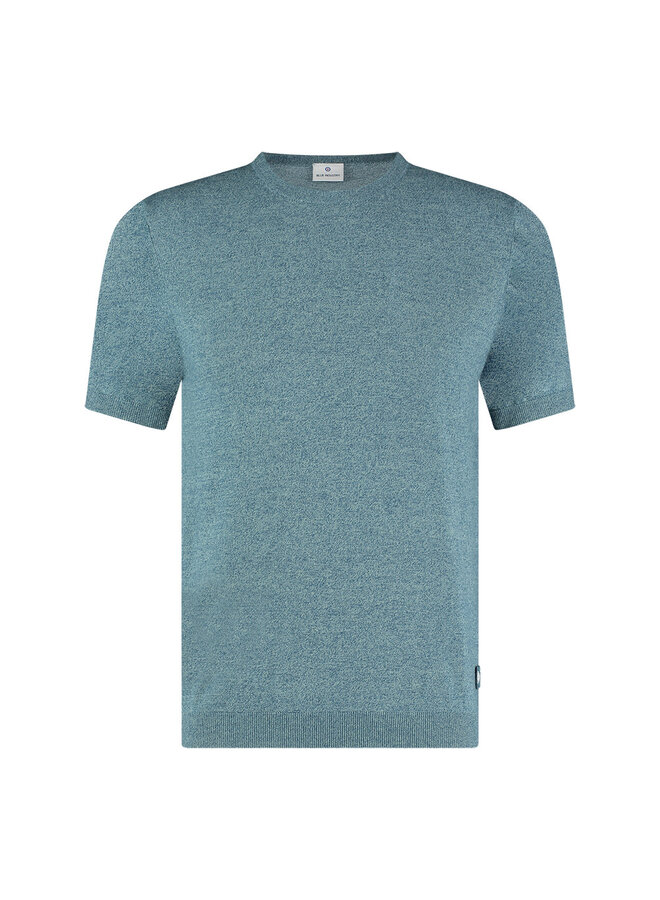 T-Shirt Luxe Knitted KBIS24-M17 Ocean