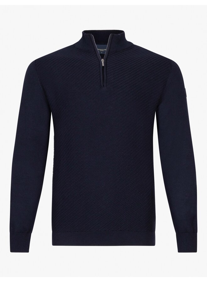 Loreo Half Zip Pullover 118241015 Kleur 699000 Dark Blue