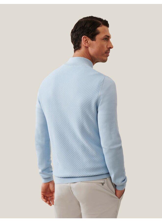 Loreo Half Zip Pullover 118241015 Kleur 600000 Light Blue