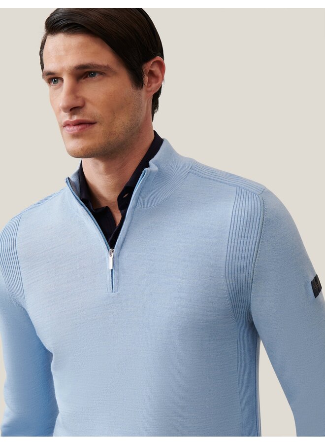 Palio Half Zip Pullover 118241012 Kleur 600000 Light Blue