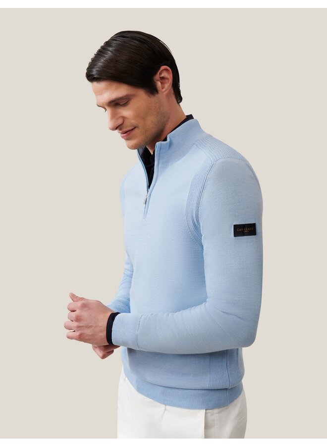 Palio Half Zip Pullover 118241012 Kleur 600000 Light Blue