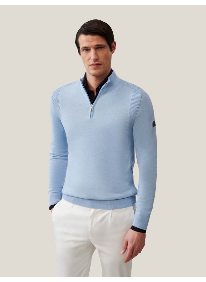 Palio Half Zip Pullover 118241012 Kleur 600000 Light Blue